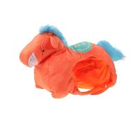 Vaguelly Sombrero de Caballo para Año Chino 2026, Accesorio Festivo Naranja de Algodón Pp, Adecuado para Sesiones de Fotos y Fiestas Alegres