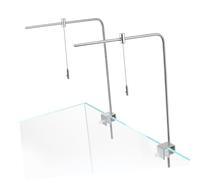 Vaguelly Soporte Ajustable para Luz de Acuario Soporte Colgante de Aluminio para Peceras Pequeñas Accesorio Durable para Plantas y Peces Agua Dulce y Salada
