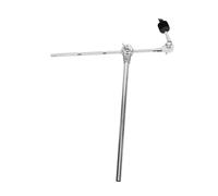 Vaguelly Soporte de Brazo de Platillo Ajustable de Aleación de Zinc Resistente y Estable para Batería Diseño Versátil Color Plata Compatible Varios Platillos