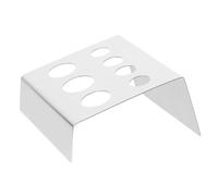 Vaguelly Soporte de Pigmentos para Inoxidable Compartimentos Plateado Organizador Duradero para Tazas de de Pequeño Grande Accesorio Profesional para y