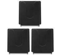 Vaguelly Soporte para Micrófono de Radio para Coche y Motocicleta, Clip Metálico Resistente, Paquete de 3 Unidades, Montaje Estable y Compacto, Accesorio para Comunicación Inalámbrica