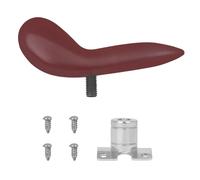 Vaguelly Soporte para Pulgar Rojo para Diseño Ergonómico y Base Desmontable de Metal y Abs, Alivio de Fatiga para Músicos