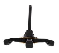 Vaguelly Soporte para Soporte Tripode para Instrumentos de Viento Compatible con Clarinete Ocarina y Flauta Diseño Resistente y Estable Color Amarillo