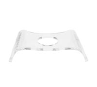 Vaguelly Soporte transparente para guitarra acústica: soporte transparente para guitarra, organizador de bajos de acrílico, base vertical portátil para suelo, accesorios para instrumentos musicales