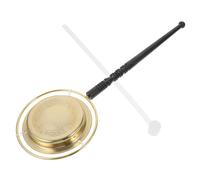 Vaguelly Suministros para Ceremonias Budistas Instrumento Musical de Mano para Templo Campana Vintage Música China Decorativa para Rituales