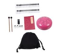 Vaguelly Tambor De Lengüeta De Acero Lotus Tambor De Bolsillo Notas Instrumento Musical Interesante Para Uso Terapéutico