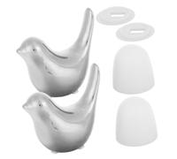 Vaguelly Tapa Decorativa para Tornillos de Inodoro con Diseño de Pájaros para Tornillos de Inodoro Instalación Material Duradero y Resistente Adorno para Baño