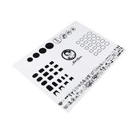 Vaguelly Tapete De Manicura Almohadilla De Silicona Guía De Pegatinas Protector De Mesa Estampación De Uñas Fácil De Limpiar