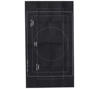 Vaguelly Tapete de Rompecabezas de Fieltro Negro de 26 X 46 Pulgadas, Portátil y Conveniente para Enrollar, Tubo Inflable y Correas para Guardar hasta 2000 Piezas
