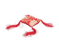 Vaguelly Tapete para Cuencos Cantores de Buda Delicado y Flexible Cojín para Cuenco Tibetano Sonido Budista para Meditación Casa Color Aleatorio