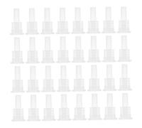 Vaguelly Tapones De Rosca De 18 Dientes Para Botellas De Aceite Esenciales 200 Unidades Tapón Interior De Pp Control Dosificación Uso Personal y Elaboración Casera