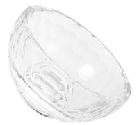 Vaguelly Tazón de Cristal para Spa de 8 Cm, Cuenco Facial para Mezclar y Aceites Esenciales, Recipiente Rosado para Uso en Salón y Cuidado Personal