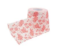 Vaguelly Tejido Rosa Papel Higiénico Toallas De Mano De Baño Desechables Elementos Esenciales Del Baño Favores De La Fiesta Del Día De San Valentín Papel De Pulpa De Madera Rojo