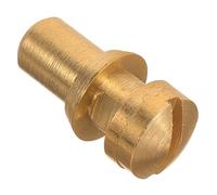 Vaguelly Tornillo Diseño Desmontable en Cobre Dorado y Mecanismo de Ajuste de Tecla de Saxofón Alto y Soprano para Reparación y Afinación Estable