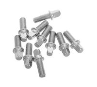 Vaguelly Tornillos de Tambor M6X15Mm de para Accesorios de Instalación Rápida Herrajes de Percusión Versátiles para Instrumentos Musicales