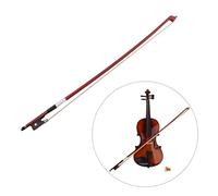 Vaguelly Violín 1/4 Instrumentos Musicales Arco Arco Violín Música Celeste Cuerdas Arco Música Arco de Violín Arco de Violín Piezas de Repuesto para Violín Guía de Arco de Violín Bambú Niño Barroco