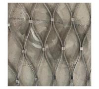 VagxTbs Malla Flexible Inoxidable Seguridad Para Jaulas Zoológico Protección Para Trepar Plantas Red Seguridad Flexible Valla Cuerda Para Barandas Balcón(0.8x3m/2.6x9.9ft)