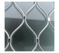 VagxTbs Protección Para Escaleras Protección Para Trepar Plantas Red De Seguridad Flexible Red Metalica Anticaída Red Anticaída Para Puente De Balcón(1x2m/3.3x6.6ft)