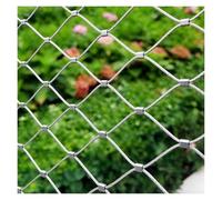 VagxTbs Red Anticaída Para Puente De Balcón Malla Antipájaros Malla De Alambre De Aviario Red De Jaula Para Aves De Corral Red De Prevención De Caídas(0.8x3m/2.6x9.9ft)