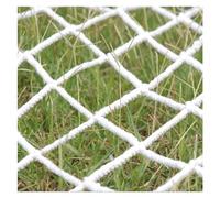 VagxTbs Red Cuerda Blanca Red Protección Red Seguridad Resistente Desgarro Proteccion para Barandilla Aire Libre, Decoración Jardín, Varios Tamaños (5X6m)
