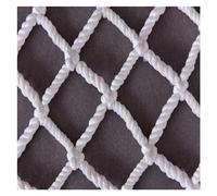 VagxTbs Red Seguridad Barandilla Blanca Red Cuerda Red Anticaída Estirable Proteccion para Escaleras, Balcón, Personalizable (1X10m)