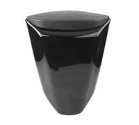 VAHAKKRMVM Alerón de Motocicleta para Kawasaki para Ninja ZX10R 2008-2010 2009 Cubierta Asiento Trasero Motocicleta Carenado ABS Carenado de Motocicleta(Negro)