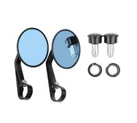 VAHAKKRMVM Espejos de Motocicleta para Royal Enfield para Super para Meteor 650 CNC Aluminio Motocicleta Barra Espejo De Extremo 7/8" 22mm