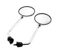VAHAKKRMVM Espejos de Motocicleta para Vespa GT GTS GTS GTV 60 125 200 250 300 300ie Retrovisores Motocicleta Accesorios Visión Trasera(Galvanoplastia)