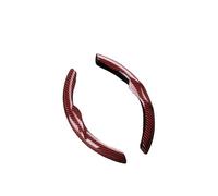 VAHAKKRMVM Funda Para Volante Coche 36 Cm Antideslizante Para Tarjetas Deportivas Funda Protectora Para El Manillar Coche Tipo D(ROJO)