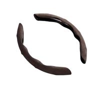 VAHAKKRMVM Funda Para Volante Coche 38 Cm Modelo Universal Protector Volante Accesorios Decorativos(Café)