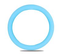 VAHAKKRMVM Funda Para Volante Coche Silicona Antideslizante Para Interior Coche(AZUL)