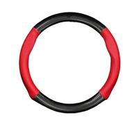 VAHAKKRMVM Funda Protectora Para Volante Coche Para I3 Para Verano Invierno(Rojo-redondo)