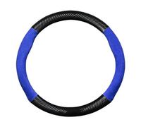 VAHAKKRMVM Funda Protectora Para Volante Coche Para Serie 1 2 3 5 6 7 X1 X3 X5 X7 E46 E90 E60 F30 E39 F10 F20 E87 E36 F20 F30 E92(AZUL)
