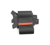 VAHAKKRMVM Funda Protectora Para Volante Coche Para Suzuki Para Vitara Para Celerio Para Swift 2011 2012 2013 2014 2015 2016 2017(Línea negra-roja)