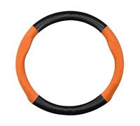 VAHAKKRMVM Funda Protectora Para Volante De Coche Para X3 X4 X5 X7 E36 E39 E46 E60 E65 E90 F10 F15 F20 F25 F30 G20 G30 G05(Naranja)