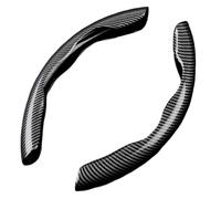 VAHAKKRMVM Funda Universal Para Volante Coche Antideslizante Tipo D Accesorios Para Coche(Negro)