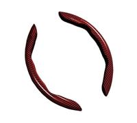 VAHAKKRMVM Para Porsche Para Panamera Para Cayenne Para Taycan 911 718 Para Macan Funda Protectora Para Volante Coche(ROJO)