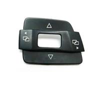 VAHAKKRMVM Para VW Para Passat B7 Para Sharan 2011-2015 Botón Interruptor Control Audio Volante Multifuncional Automóvil Embellecedor Cubierta(B Derecha-1PC)
