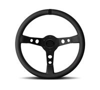 VAHAKKRMVM Volante Carreras 14 Pulgadas Para Toyota Volante Derrape Para Automóvil Piezas Cuero Para Automóvil