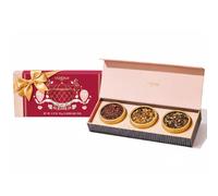VAHDAM, BLUSH - Set de regalo de té surtido premium | 3 tés de hojas sueltas | Regalo de té de lujo para mujer | Regalos de té elegantes para ella | 90 g (3 x 30 g)