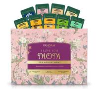 VAHDAM, Edicion Limitada - Set de Regalo de 9 Tes Diferentes | Tea Gifts for Him & Her | Set de 9 Tes Diferentes