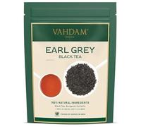 VAHDAM, Hojas de Té Negro Earl Grey (340 g/170+ tazas) - de Aceite de Bergamota Natural Mezclado con Té Negro Fresco, Floral y Cítrico del Jardín