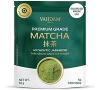VAHDAM, Matcha Premium de Té Verde, 50 g | Polvo de Matcha Premium Superior de Uji, Japón | Sabor Suave y Equilibrado | Perfecto para Té, Lattes y Batidos