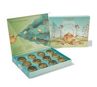 VAHDAM, Regalo De Té Suelto Chai (12 Sabores) Set De Regalo De Té | Caja De Surtida - Sin Gluten, Sin OGM | Caja De Regalo De Para Mujeres Y Hombres