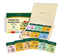 VAHDAM, Set de Regalo Té de Hierbas Día de la Madre (36 Bolsitas, 6 Sabores) | Sin Cafeína | Envueltas Individualmente | Gift Ideas para Mujeres