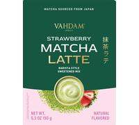VAHDAM Strawberry Matcha latte