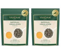 VAHDAM, Té Blanco - Imperial Himalayan (50g) Hojas de Té Blancas Imperiales de Himalaya | Hojas blancas de té sueltas | Blanco (Paquete de 2)