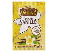 Vahiné Azúcar Vanilla con Extracto Natural de Vainilla por 10 bolsas de 7,5 g (lote de 5 o 50 bolsas