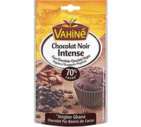 Vahine - Bolsa de chocolate negro intenso 70% Ghana 100 g - Tres artículos