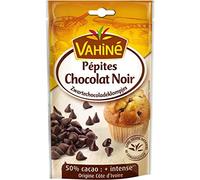 VAHINÉ - Pepitas de chocolate 100 g - Lote de 4